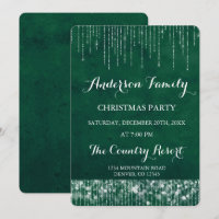 Green String Light Annual Christmas Party