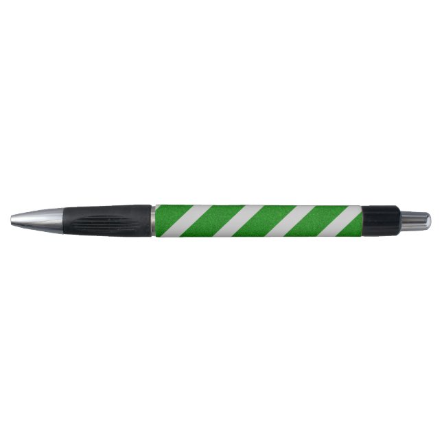 Green Stripe Glitter (Front)