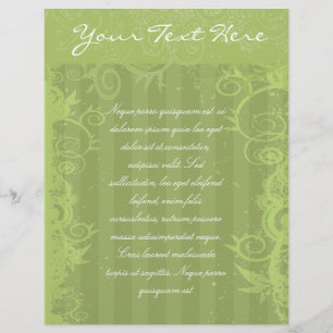 Green Striped Swirled Flyer