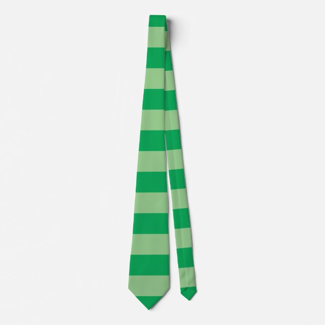 Green Striped Tie (Front)