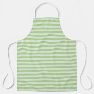 Green Stripes Apron