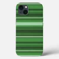 Green stripes Case-Mate iPhone case