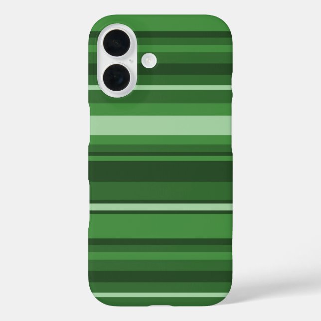Green stripes Case-Mate iPhone case (Back)