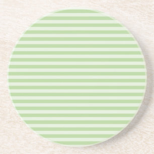 Green Stripes Coaster