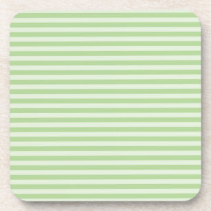 Green Stripes Coaster