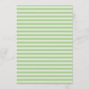 Green Stripes Invitation