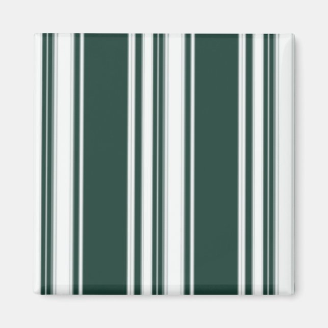 Green Stripes Magnet (Front)