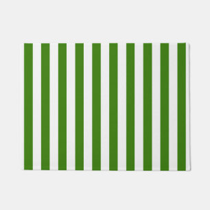 Green Stripes on any Colour Doormat
