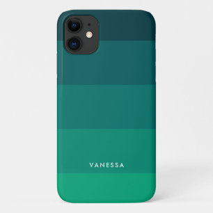Green stripes palette Case-Mate iPhone case