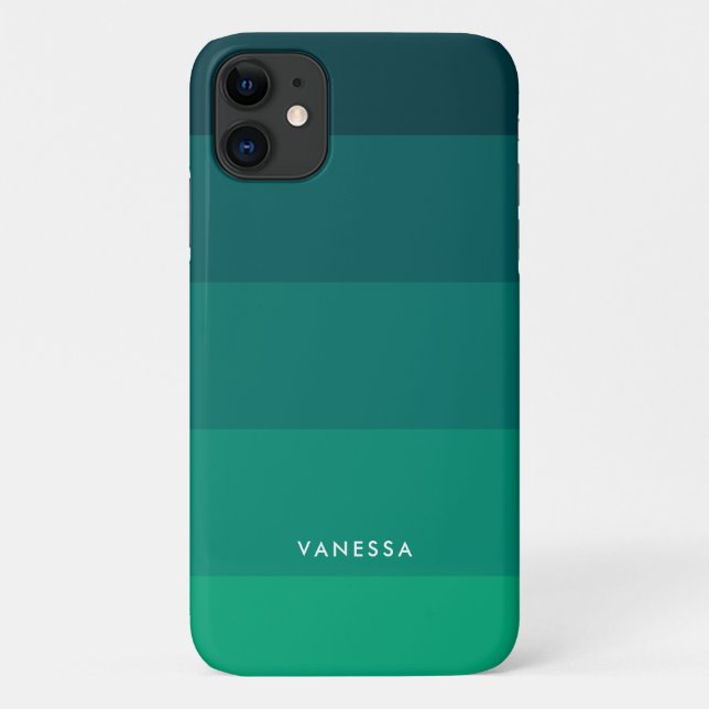 Green stripes palette Case-Mate iPhone case (Back)