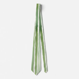 Green Stripes  Tie