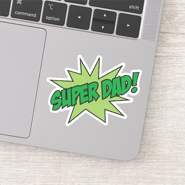 Green super dad (Detail)