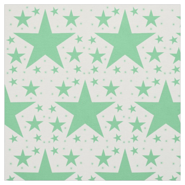 Green Superstar Collection Pattern Fabric (Swatch)