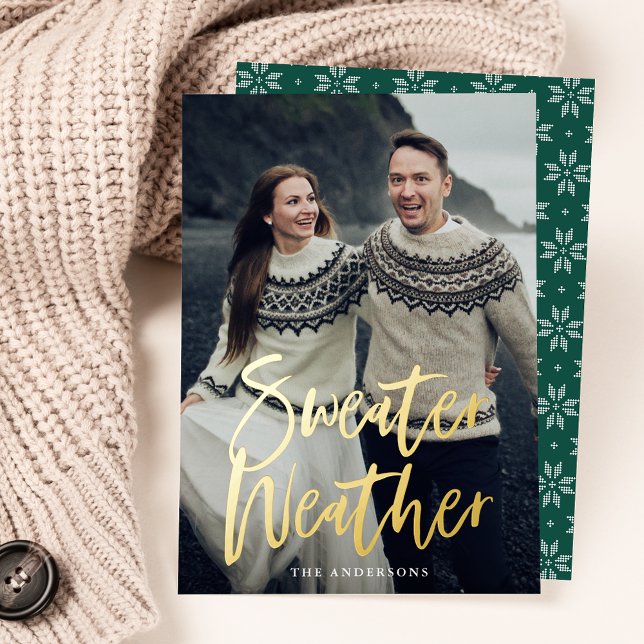 Green Sweater Weather Photo (Creator Uploaded)