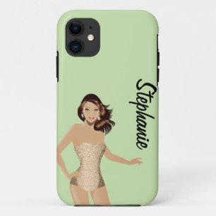 Green Swinsuit Girl Mate ID™ iPhone 5 Case