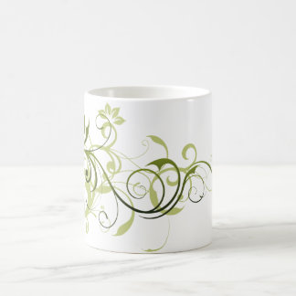 Green Swirl Coffee Mug