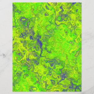Green Swirly Marble Bulk Scrapbook Paper Pages