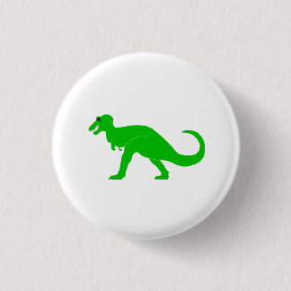 Green T-Rex 3 Cm Round Badge