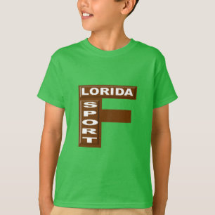 Green T-shirt Kids CHOCOLAT FLORIDA SPORT