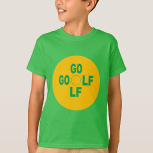 Green T-shirt Kids SPORT GOLF
