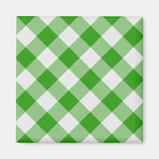 green table cloth magnet (Front)