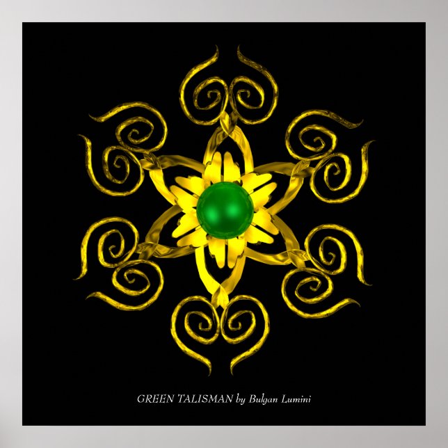 GREEN TALISMAN POSTER (Front)