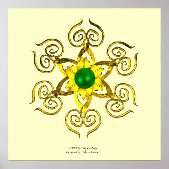 GREEN TALISMAN POSTER (Front)