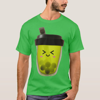 Green tea boba drink T-Shirt