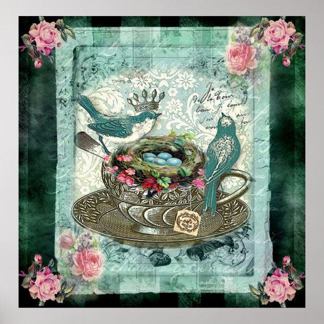 Green Tea Poster (Front)