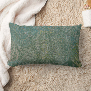 Green, Teal, Tan Celtic Pattern   Pillow