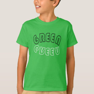 Green Team Cheer stand ,leading Squad - sport Day  T-Shirt