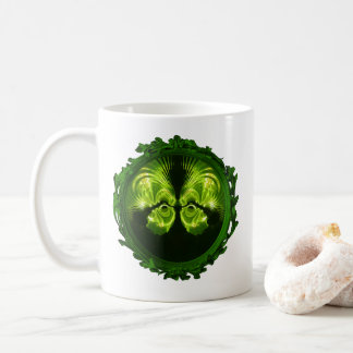 Green Temple Coffee Mug