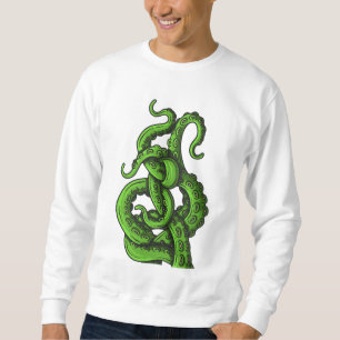 Green tentacles sweatshirt