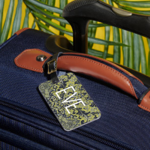 Green Terra Verde Acrylic Luggage Tag