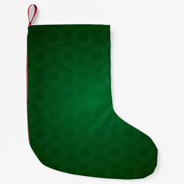 Green texture background, Abstract green texturear Small Christmas Stocking (Front)