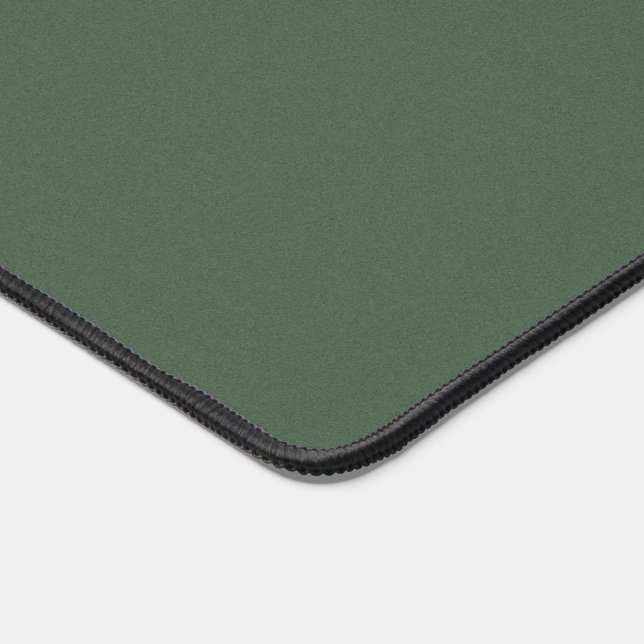 Green Textured Desk Mat for Office (Corner)