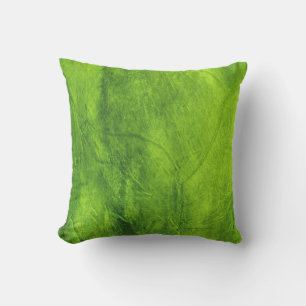 Green Textured Outdoor Cushion