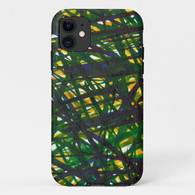 Green Thicket II Case-Mate iPhone Case (Back)