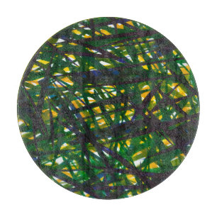 Green Thicket II Cutting Board