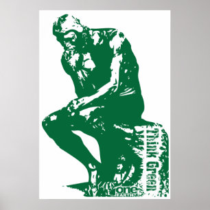 Green Thinker Poster