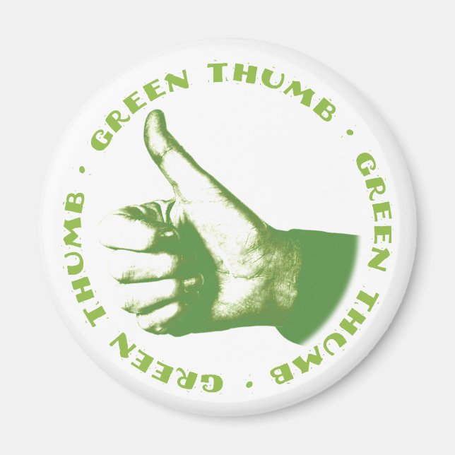 Green Thumb Magnet (Front)