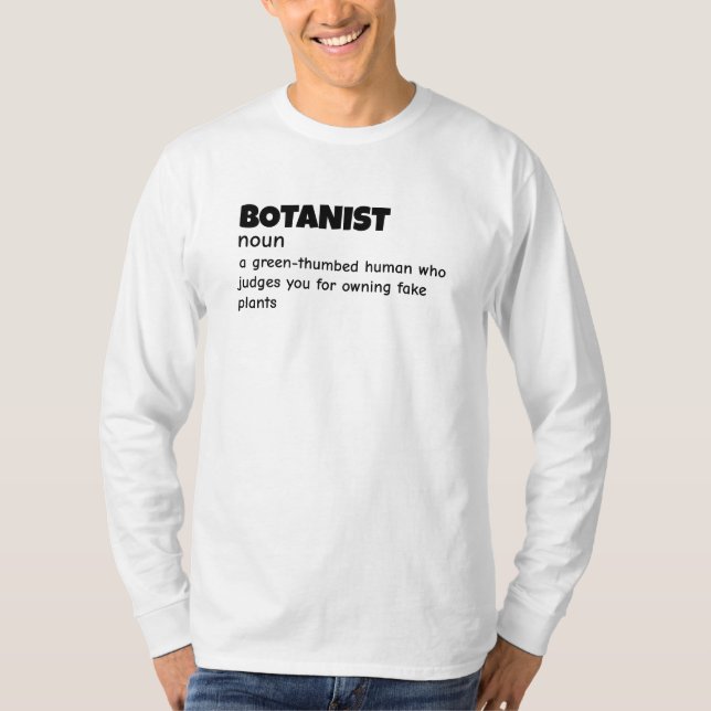 Green Thumb Scientist Definition T-Shirt (Front)