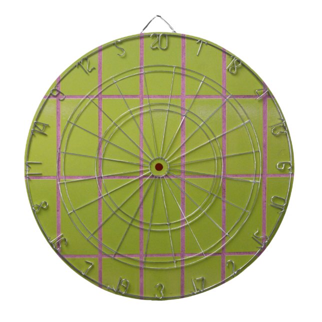 Green tile structure dartboard (Front)