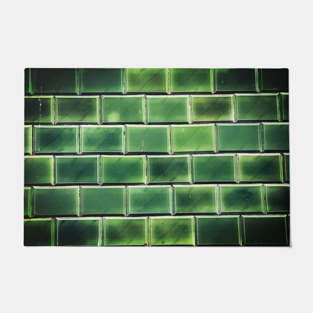 Green Tiles Doormat (Front)