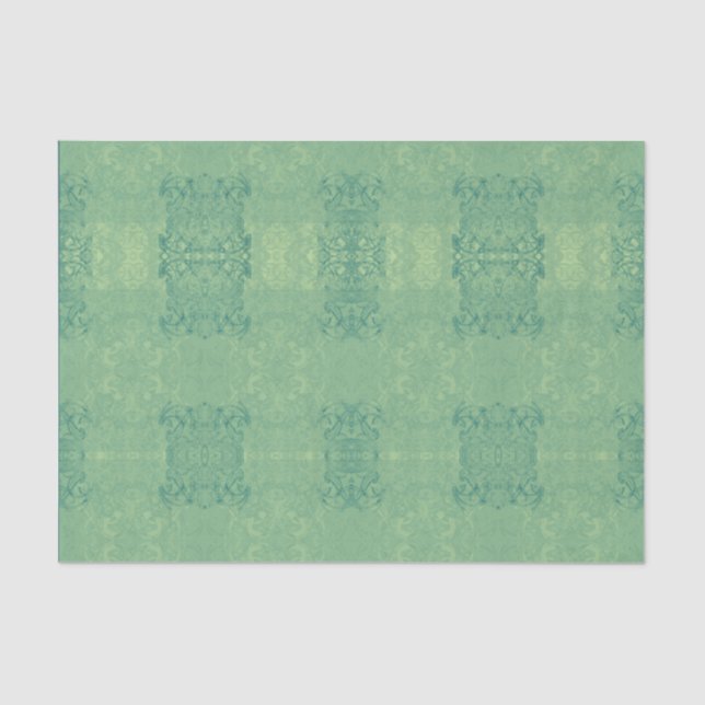 green tissue paper (Front)