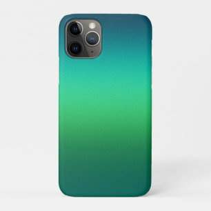 Green to Teal Gradient Spiral Notebook Modern Mini Case-Mate iPhone Case