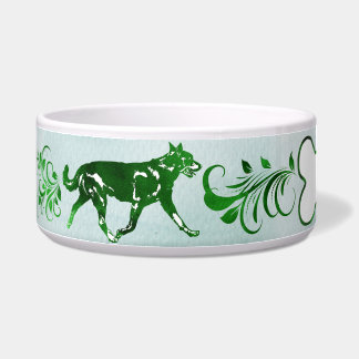 Green Toned Beauceron Gaiting Add a Name