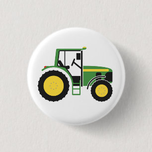 Green Tractor Badge