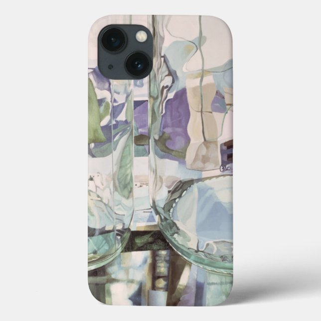 Green Transparency Case-Mate iPhone Case (Back)