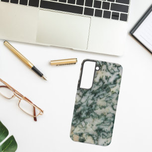 Green Tree Agate Pattern Samsung Galaxy Case